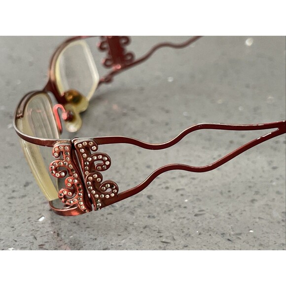 Takumi Patented Technology Eyeglasses Frames ONLY T9692 50/16 130 30 red - Picture 5 of 15